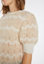 Mohair-Pullover mit kurzen Ärmeln Ballon - Cosmos