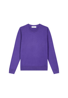 Pullover mit Rundhalsausschnitt aus Merinowolle - Asena