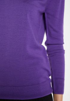 Pullover mit V-Ausschnitt aus Merinowolle - Arya