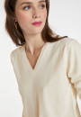 Pullover mit V-Ausschnitt aus Merinowolle - Arya