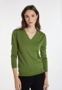 Pullover mit V-Ausschnitt aus Merinowolle - Arya