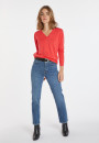 Pullover mit V-Ausschnitt aus Merinowolle - Arya