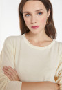 Pull ample col rond en laine mérinos - Azel