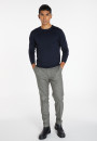 Pullover mit Rundhalsausschnitt und Logo aus Merinowolle - Eddie