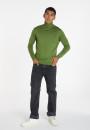 Rollkragenpullover mit Logo aus Merinowolle - Enzo