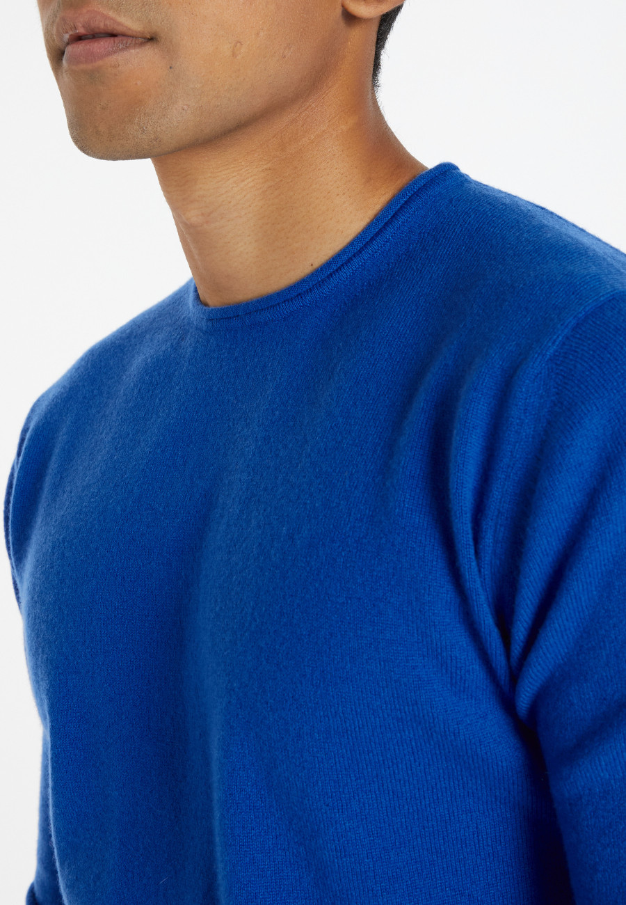 Kaschmirpullover mit Rundhalsausschnitt und gerollten Abschlüssen - Ernest Kaschmirpullover mit Rundhalsausschnitt und gerollten Abschlüssen - Ernest