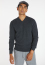 Kaschmirpullover mit V-Ausschnitt - Evann