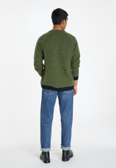 Zweifarbiger Pullover aus Wolle und Kaschmir - Samir