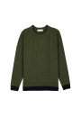 Zweifarbiger Pullover aus Wolle und Kaschmir - Samir