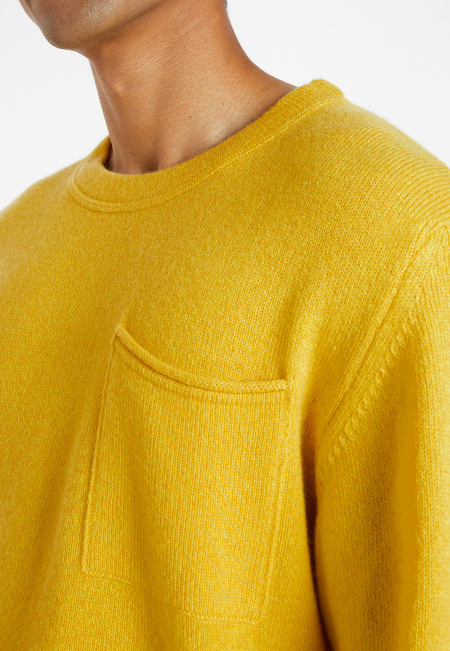 Pullover aus Wolle und Kaschmir mit Tasche - Sheridon