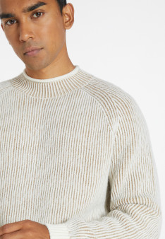 Rippstrickpullover aus Wolle und Kaschmir - Sacha