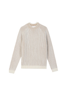Rippstrickpullover aus Wolle und Kaschmir - Sacha