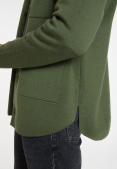 Geknöpfte Jacke aus Merinowolle - Samuel