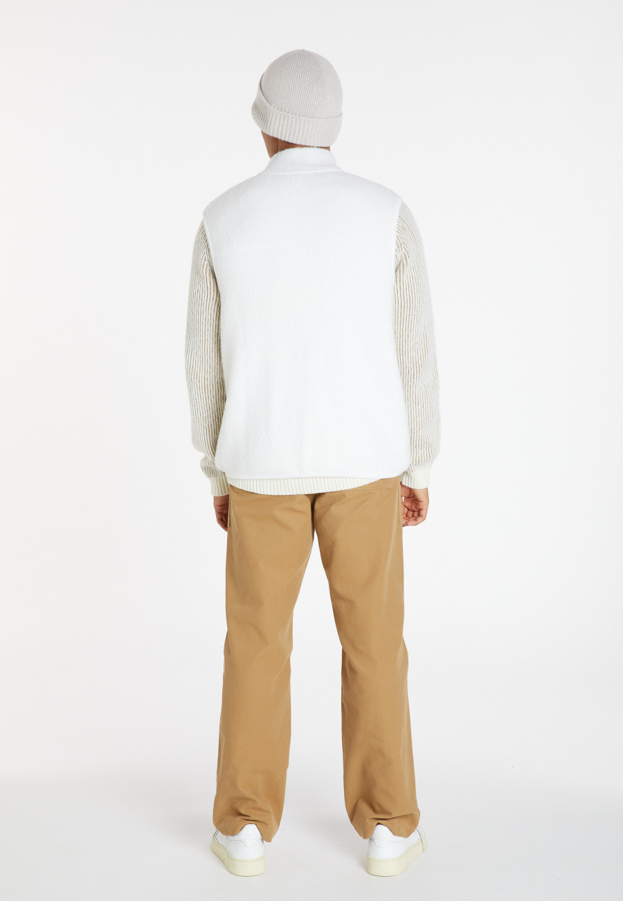 Ärmellose Jacke aus Wolle - Siegfried