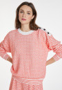 Pullover mit Fischgrätenmuster aus Merinowolle - Coralise