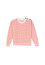 Pullover mit Fischgrätenmuster aus Merinowolle - Coralise