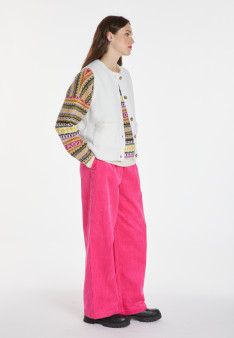 Ärmellose Jacke aus Wolle - Cassidy