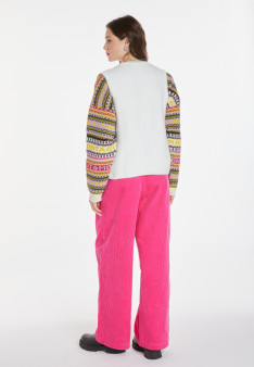 Ärmellose Jacke aus Wolle - Cassidy