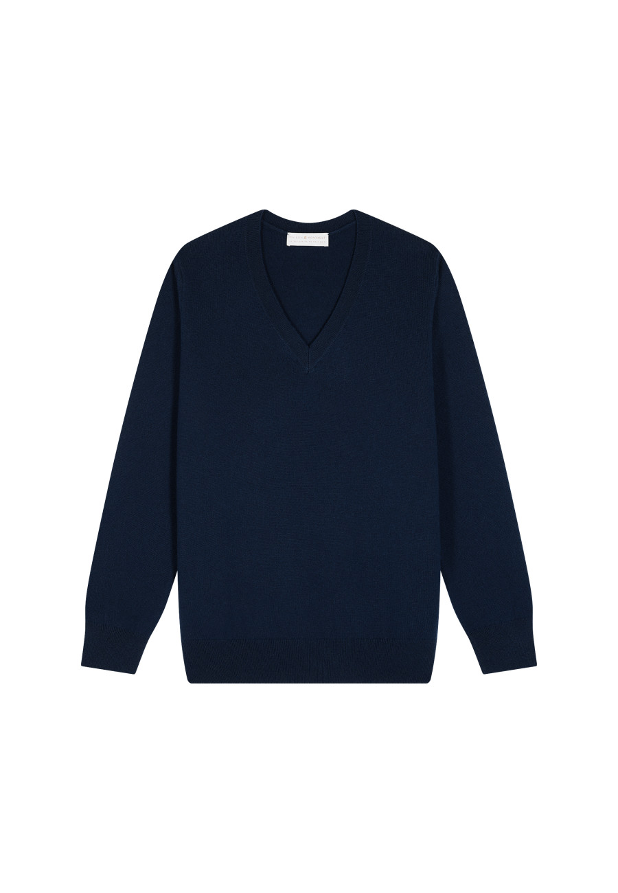Kaschmirpullover mit V-Ausschnitt - Abel Kaschmirpullover mit V-Ausschnitt - Abel