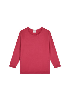 Pull ample col rond en laine mérinos - Azel
