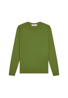 Pullover mit Rundhalsausschnitt aus Merinowolle - Asena