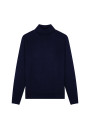 Rollkragenpullover mit Logo aus Merinowolle - Enzo