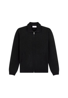 Reißverschlussjacke aus 4-fädigem Kaschmir - Balthazar