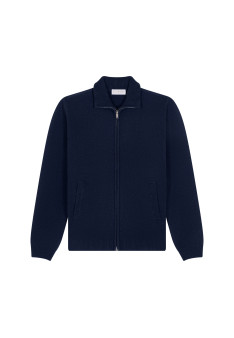 Reißverschlussjacke aus 4-fädigem Kaschmir - Balthazar