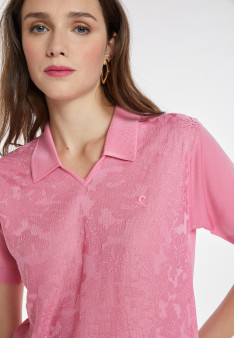 Polo-Shirt Fil Lumière mit Muster - Kheira