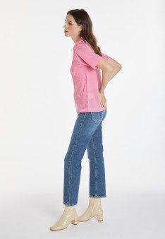 Polo-Shirt Fil Lumière mit Muster - Kheira