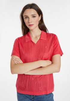 Polo-Shirt Fil Lumière mit Muster - Kyara