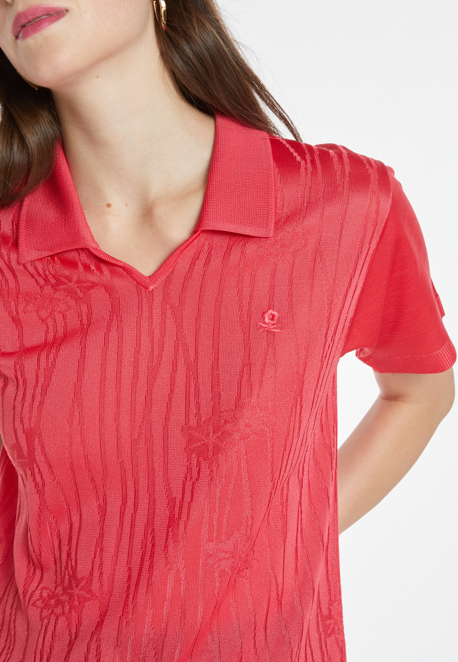 Polo-Shirt Fil Lumière mit Muster - Kyara