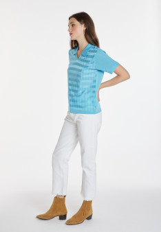 Polo-Shirt Fil Lumière mit Muster - Kelsey