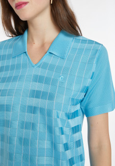 Polo-Shirt Fil Lumière mit Muster - Kelsey