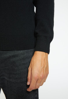 Kaschmirpullover mit V-Ausschnitt - Evann