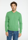 Kaschmirpullover mit V-Ausschnitt - Evann