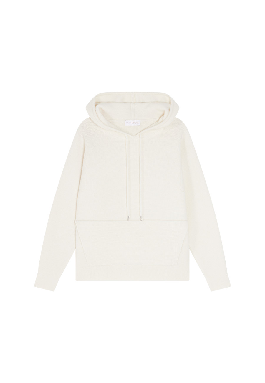 Hoodie en laine et cachemire - Fabio