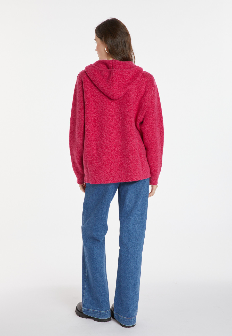 Hoodie en laine et cachemire - Fabio