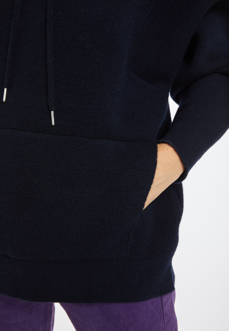 Hoodie en laine et cachemire - Fabio