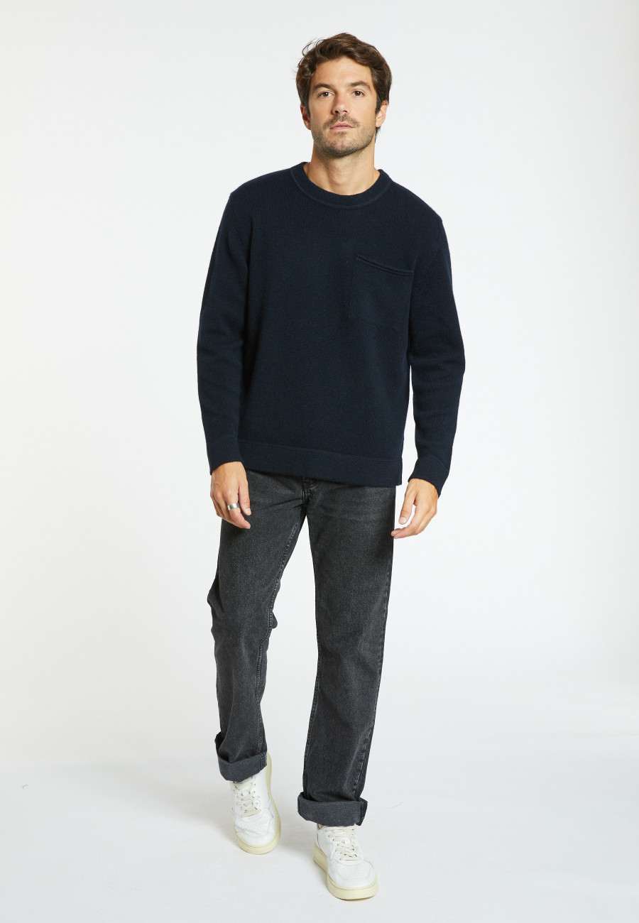 Pullover aus Wolle und Kaschmir mit Tasche - Tylan Pullover aus Wolle und Kaschmir mit Tasche - Tylan