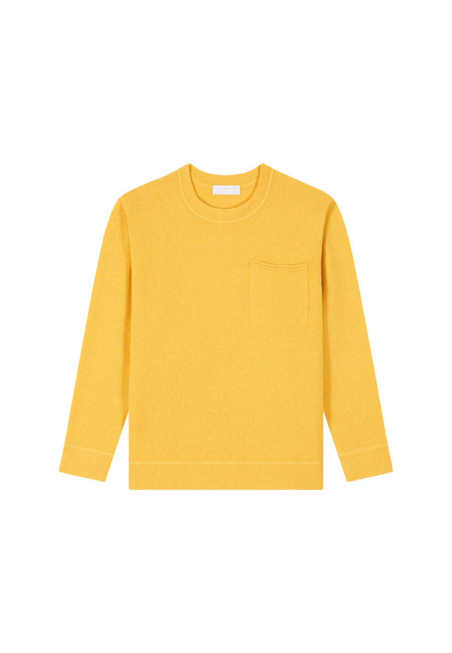 Pullover aus Wolle und Kaschmir mit Tasche - Tylan