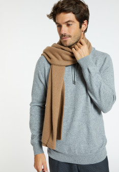Unisex-Schal aus Kaschmir und Wolle - Gabrias