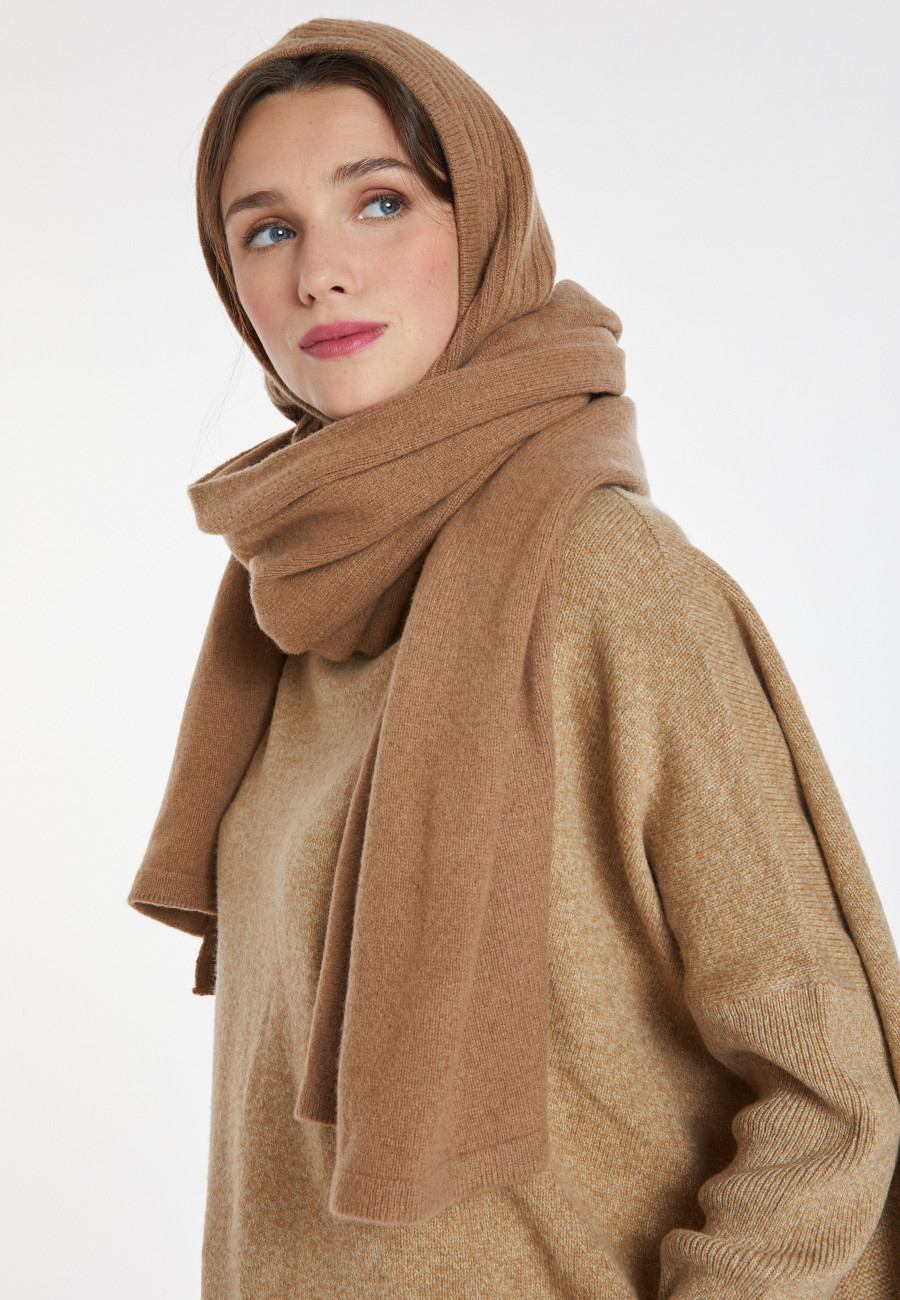 Unisex-Schal aus Kaschmir und Wolle - Gabrias