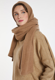 Unisex-Schal aus Kaschmir und Wolle - Gabrias