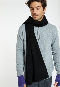 Unisex-Schal aus Kaschmir und Wolle - Gabrias