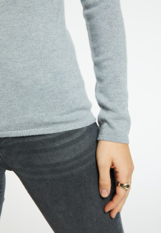Pull col V en cachemire intemporel - Eniva