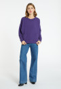 Lockerer Pullover mit Taschen aus Kaschmir und Wolle - Davina