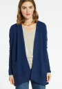 Lange Strickjacke aus Wolle und Kaschmir - Cabery