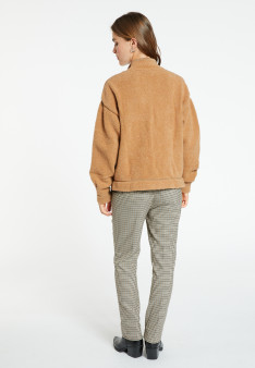 Jacke mit Reißverschluss aus Wolle - Caledonia