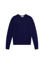 Pullover mit Rundhalsausschnitt und Logo aus Merinowolle - Eddie
